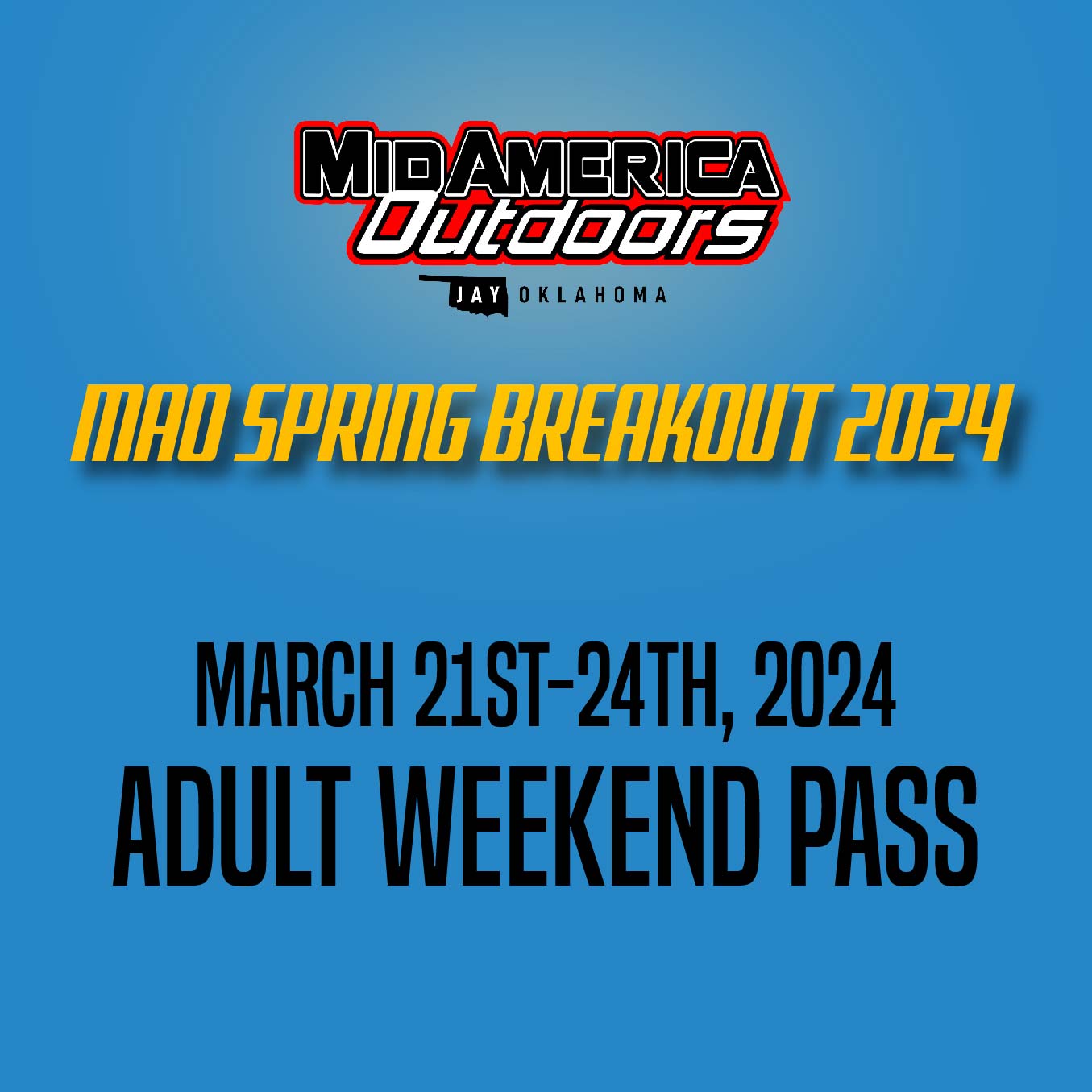 Adult Full Event: 2024 March 21st-24th